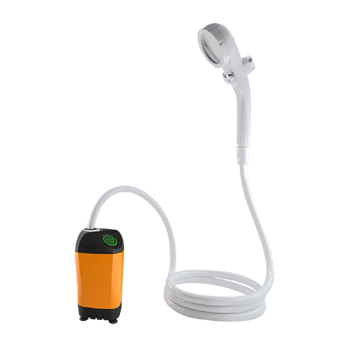 Portable Outdoor Electric Camping Shower Pump Head with Handheld 0