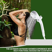 Portable Outdoor Electric Camping Shower Pump Head with Handheld 3