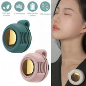 Portable Silent Fan Mini USB Rechargeable Bladeless Electric Clip-on Fan Adjustable 3-Speed Waist Fan Rotating Body Fan 6