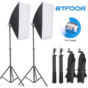 Professional Photography softbox Lighting soft box With Tripod E27 Photographic Bulb Continuous Light System for Photo studio 0