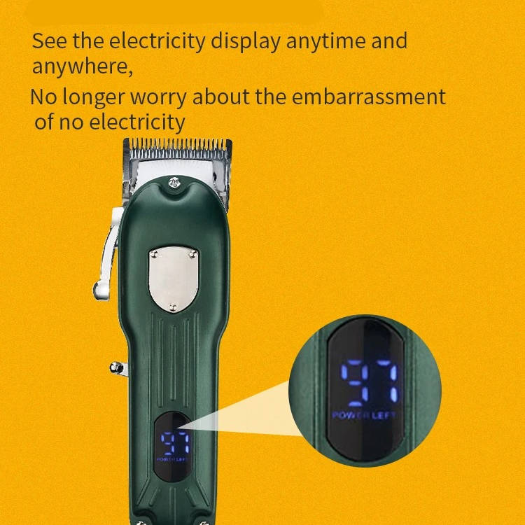 Professional dog hair clipper, rechargeable in metal 4