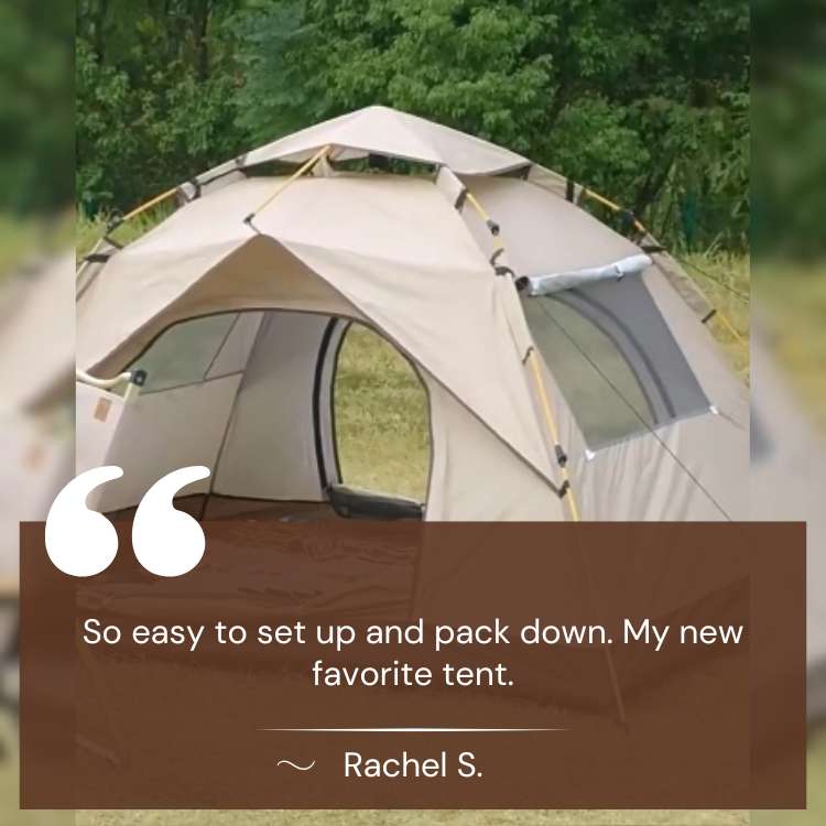 QuickSet 3-Person Pop-Up Tent 5