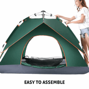 Quick Setup 4-Man Pop-Up Camping Tent for Effortless Outdoor Adventures 3