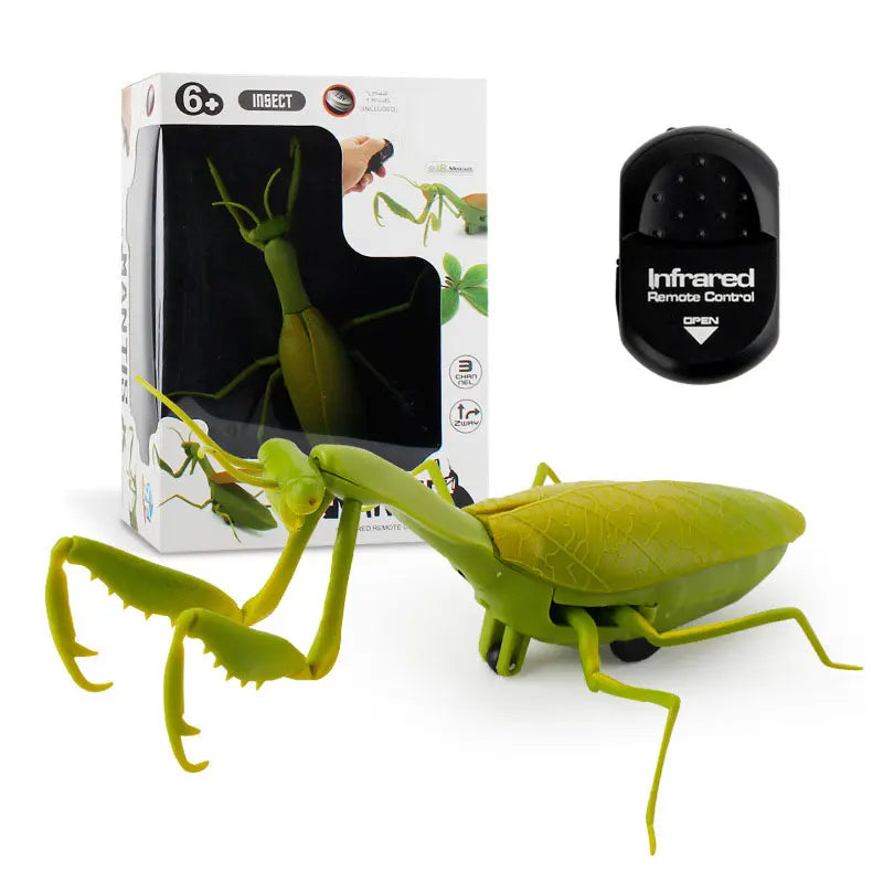 RC Animal Robot Antistress Insect Toys Infrared Simulation Spider Bee fly mantis Electric Toy for Children Prank Insects pet toy 6