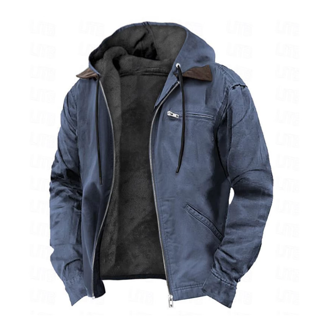 Rafael | Elegant Men's Jacket with Hood for Autumn Comfort 2