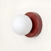 Compact Modern LED Wall Light With Downward Fixture For Contemporary Home Interiors And Hallways
