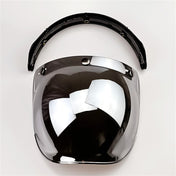 Retro Bubble Shield Visor – Three-Buckle Design 0