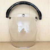 Retro Bubble Shield Visor – Three-Buckle Design 16