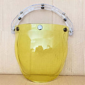 Retro Bubble Shield Visor – Three-Buckle Design 17