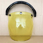 Retro Bubble Shield Visor – Three-Buckle Design 9