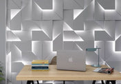 NovaBeam 3D LED Wall Light For Modern Home Decor And Ambient Lighting In Living Rooms And Hallways
