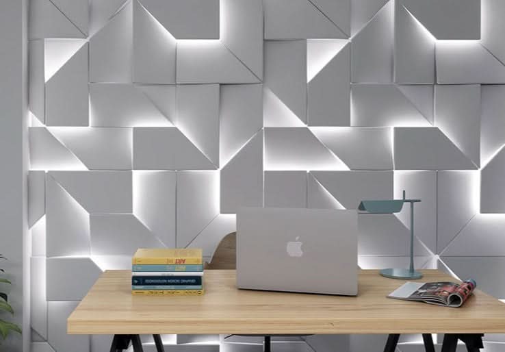 NovaBeam 3D LED Wall Light For Modern Home Decor And Ambient Lighting In Living Rooms And Hallways