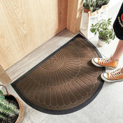 Half Round Non Slip Rubber Indoor Door Mat For Indoor Use With Outdoor Ready Capability And Style