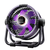 TrailBlaze bærbar campingventilator med LED-lys og powerbank til udendørs eventyr på farten