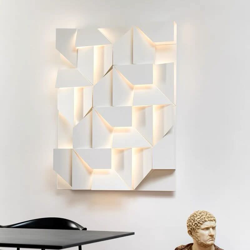 NovaBeam 3D LED Wall Light For Modern Home Decor And Ambient Lighting In Living Rooms And Hallways