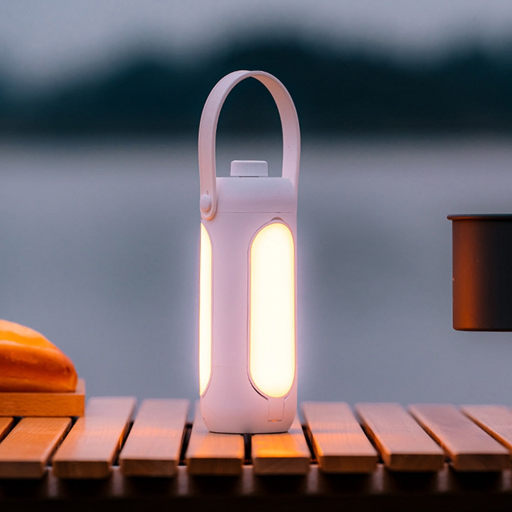 Rechargeable Camping Lantern | Portable LED Camping Lights | Multi-Mode Outdoor Light | Adjustable Brightness Fixture | Waterproof Camping Lamp - Zardee-2