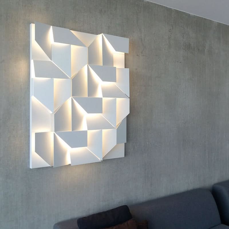 NovaBeam 3D LED Wall Light For Modern Home Decor And Ambient Lighting In Living Rooms And Hallways