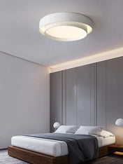 Minimalistisk cirkulært LED-loftslampe til moderne stuer, soveværelser og kontorer