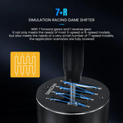 SIMSONN H Gear 7+R Simracing Shifter For Logitech G27 G29 G25 G920 Thrustmaster T300RS/GT Shift for Simulation Sim Racing Game 3
