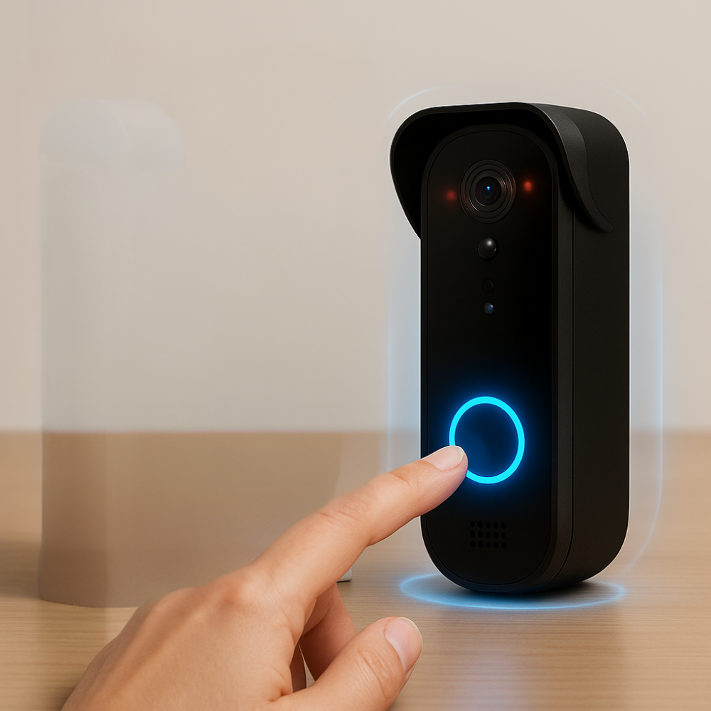 AeroGuard Smart Dørklokke Kamera med Natvision og Realtids Bevægelsesalarmer