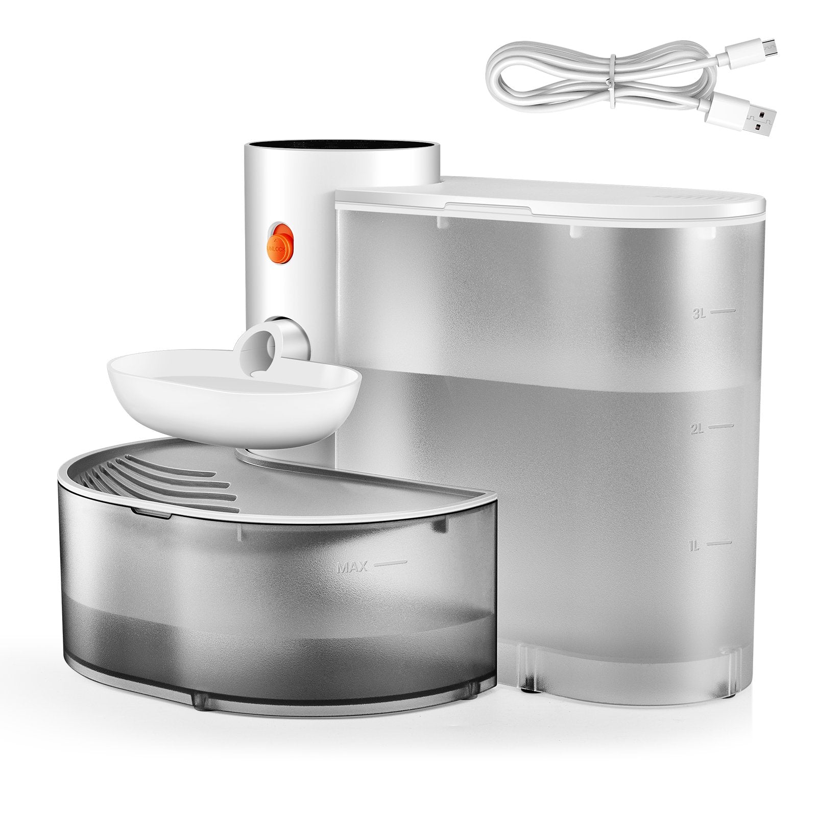 Sakerplus® Automatic Pet Water Fountain 0