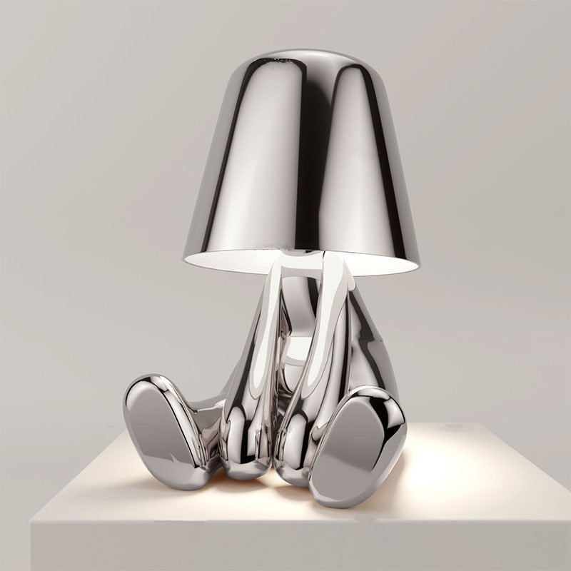 Variant image for Table Lamp | Rechargeable Bedside Lamps | Cordless LED Light | Modern Fixture for Living Room | Battery Operated Lamp - Zardee-6
