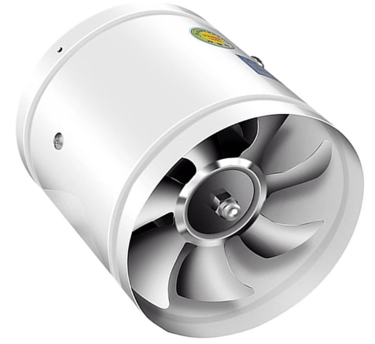 CalmBreeze udsugningsventilator stille og kraftfuldt ventilationssystem til hjem og arbejdspladser med enkelt, moderne design