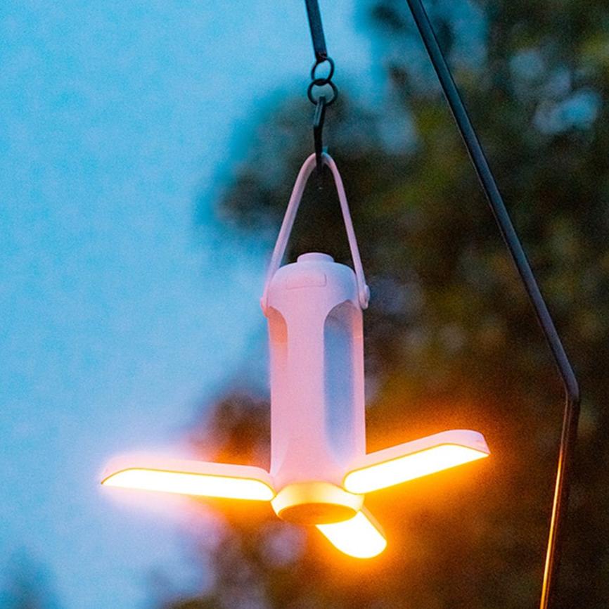 Rechargeable Camping Lantern | Portable LED Camping Lights | Multi-Mode Outdoor Light | Adjustable Brightness Fixture | Waterproof Camping Lamp - Zardee-3