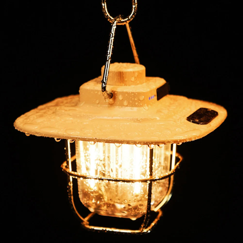 Vintage Camping Lamp