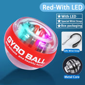 Self-Starting Wrist Ball-Lightweight Portable Silent Stress Relief Tool for Daily Use Non-Slip Hand Trainer for Office/Gym/Home 12
