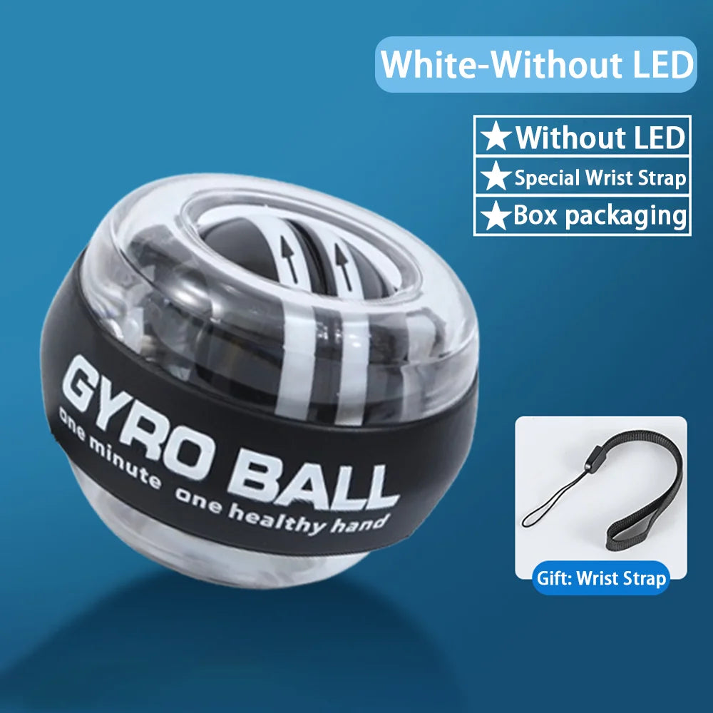 Self-Starting Wrist Ball-Lightweight Portable Silent Stress Relief Tool for Daily Use Non-Slip Hand Trainer for Office/Gym/Home 8