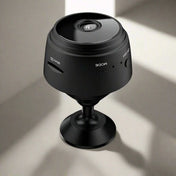 NovaView מצלמת מיני קומפקטית 1080p עם ראיית לילה ושליטה באפליקציה לניטור ביתי קל