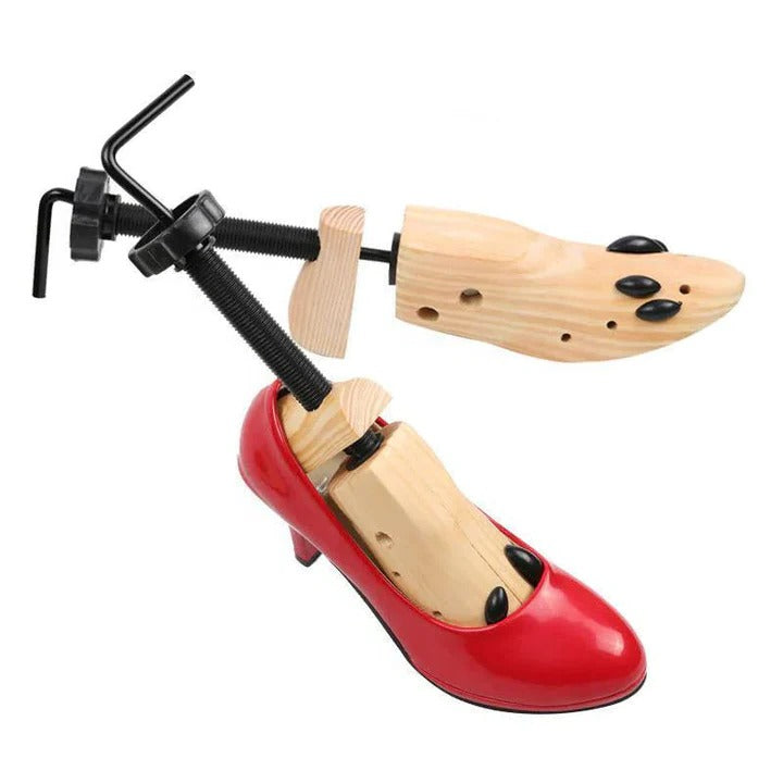 Shoe Trees with Adjustable Fit and Shape Support 2