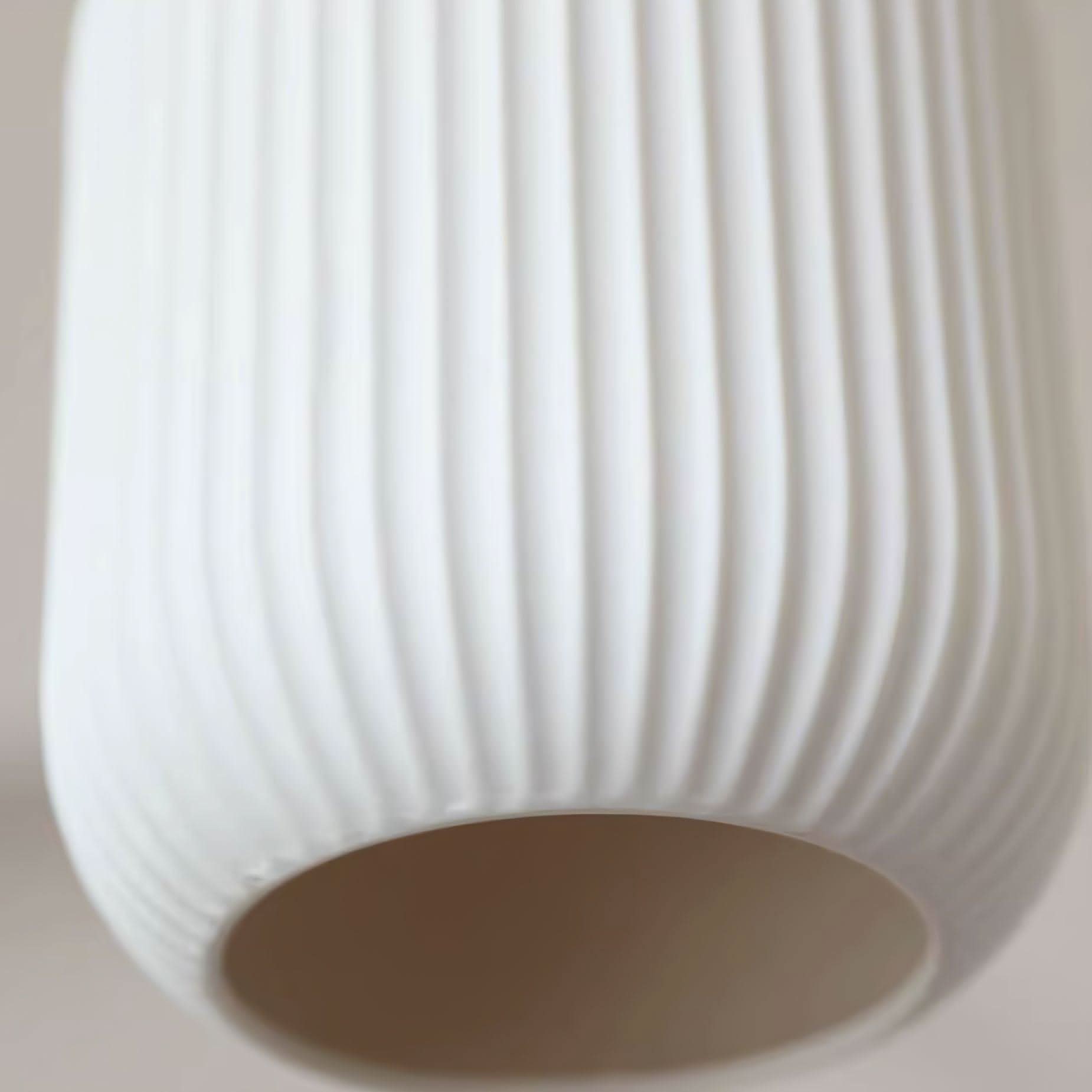 Suspension en céramique rustique avec accent en chêne pour salle à manger ou luminaire de plafond de cuisine style