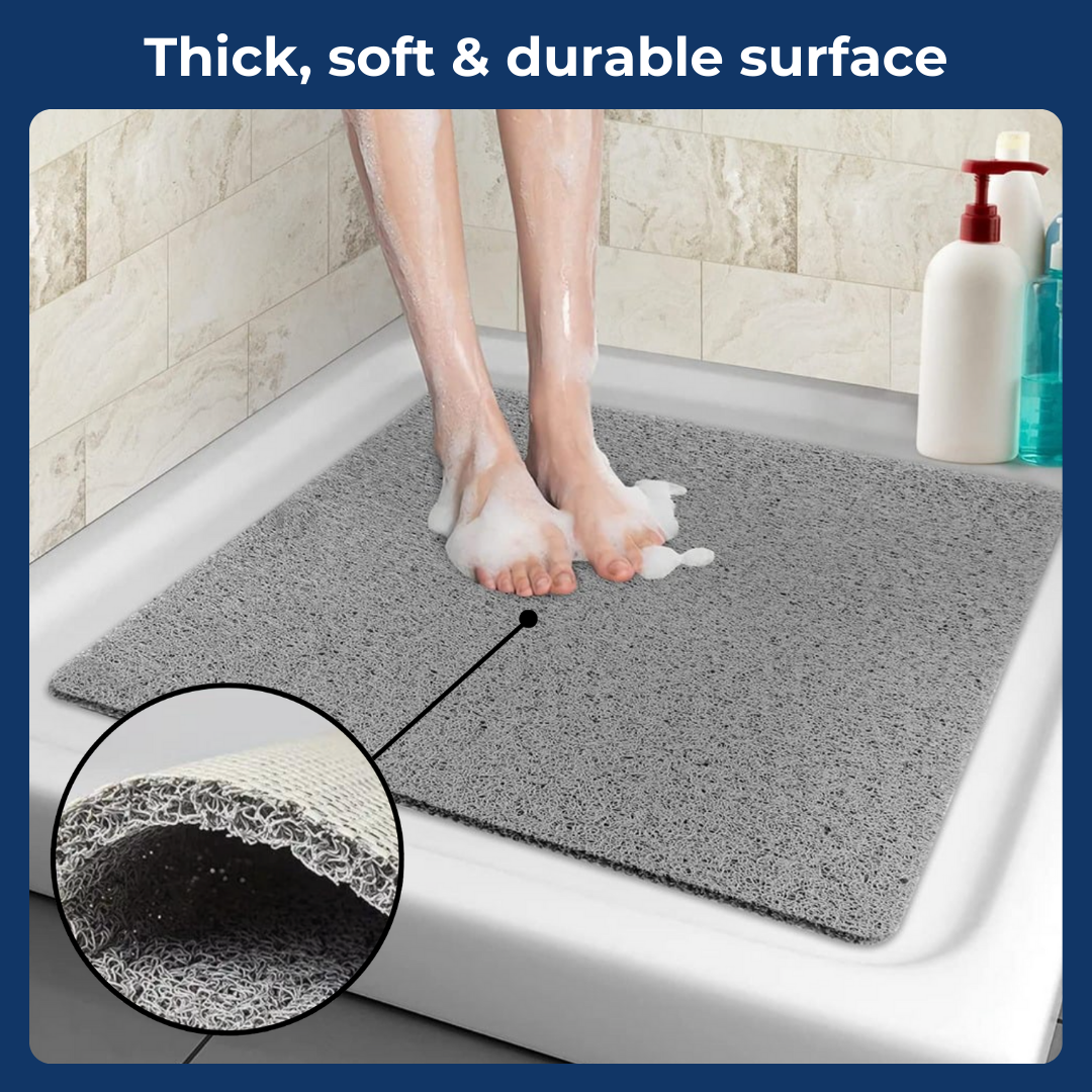 SlipGuard™ — Feel Secure and Plush Every Step in Your Shower 1