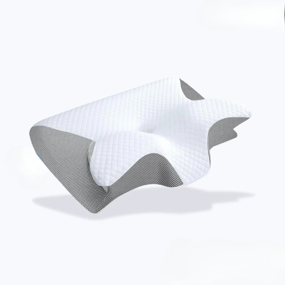 Calmera Contour Relief Pillow Deluxe Contoured Pillow For All Sleepers And Neck Alignment
