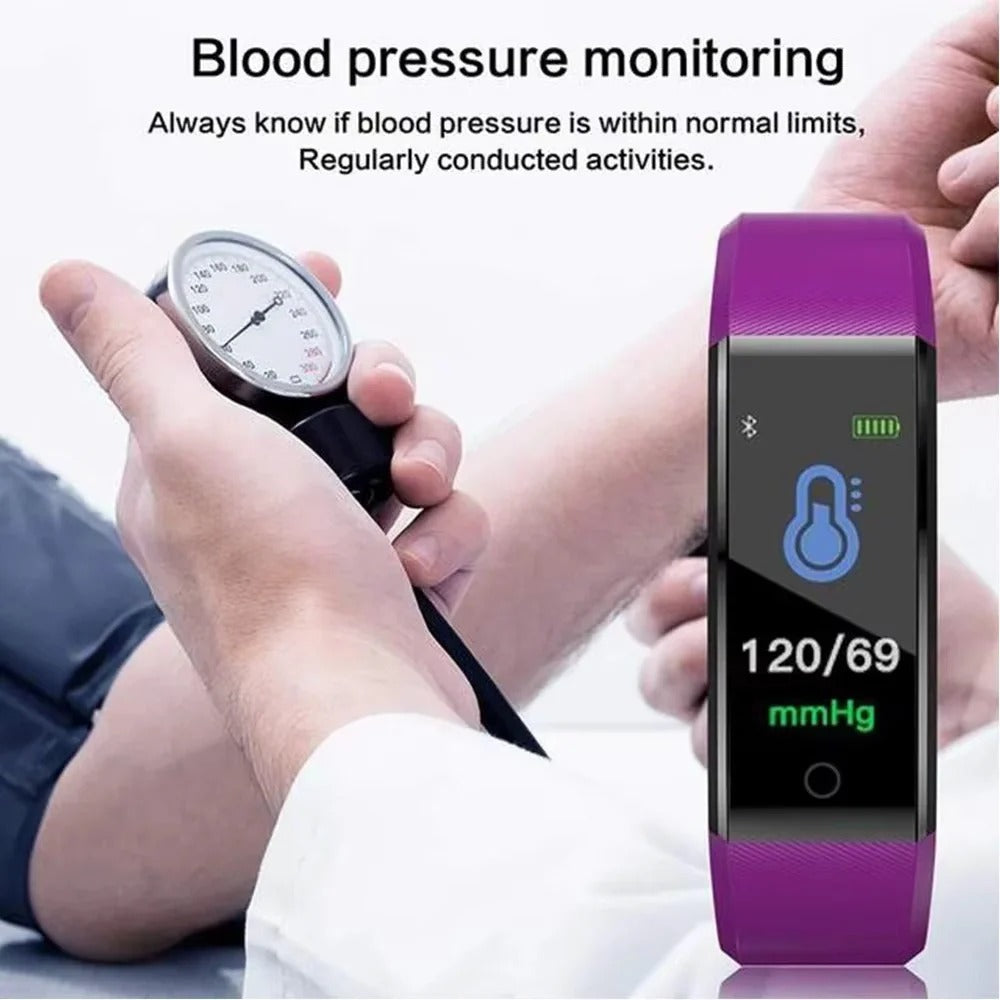 Smart Watch with Fitness Tracking and Heart Rate Monitor 5