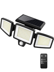 Solar Lights Outdoor | LED Outdoor Light | Motion Sensor Garden Lamp | Adjustable Solar Fixture | High Lumens Security Light - Zardee 1
