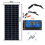 Solar Panel 5V  USB Type-C Charge Portable Flexible Kit  Lightweigh Mini System For  Phones Car Camping Hiking Power Banks IP65 11