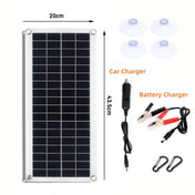 Solar Panel 5V  USB Type-C Charge Portable Flexible Kit  Lightweigh Mini System For  Phones Car Camping Hiking Power Banks IP65 7