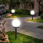 Spherical Solar Pathway Lights | Waterproof Garden Path Lights | LED Outdoor Lighting | Automatic Solar Charging | Modern Globe Light - Zardee-6