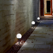 Spherical Solar Pathway Lights | Waterproof Garden Path Lights | LED Outdoor Lighting | Automatic Solar Charging | Modern Globe Light - Zardee-5