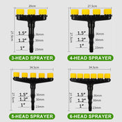 【Super Large Spray】Multi-sprayer Strong Pressure Irrigation Nozzle 0