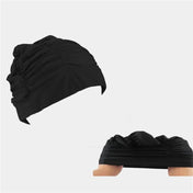 Swim Cap with Stretch Fabric and Turban Style 7