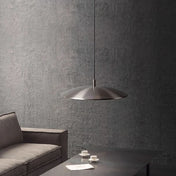 Modern Iron Nickel LED Pendant Light Nordic Ceiling Lamp With Sleek Nordic Design For Contemporary Homes