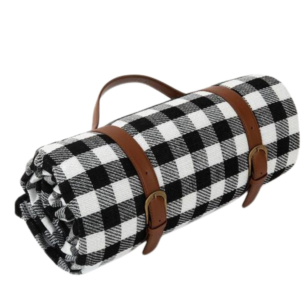 Manta de picnic impermeable TrailPeak, plegable y ligera para uso al aire libre: ideal para camping y picnics en la playa