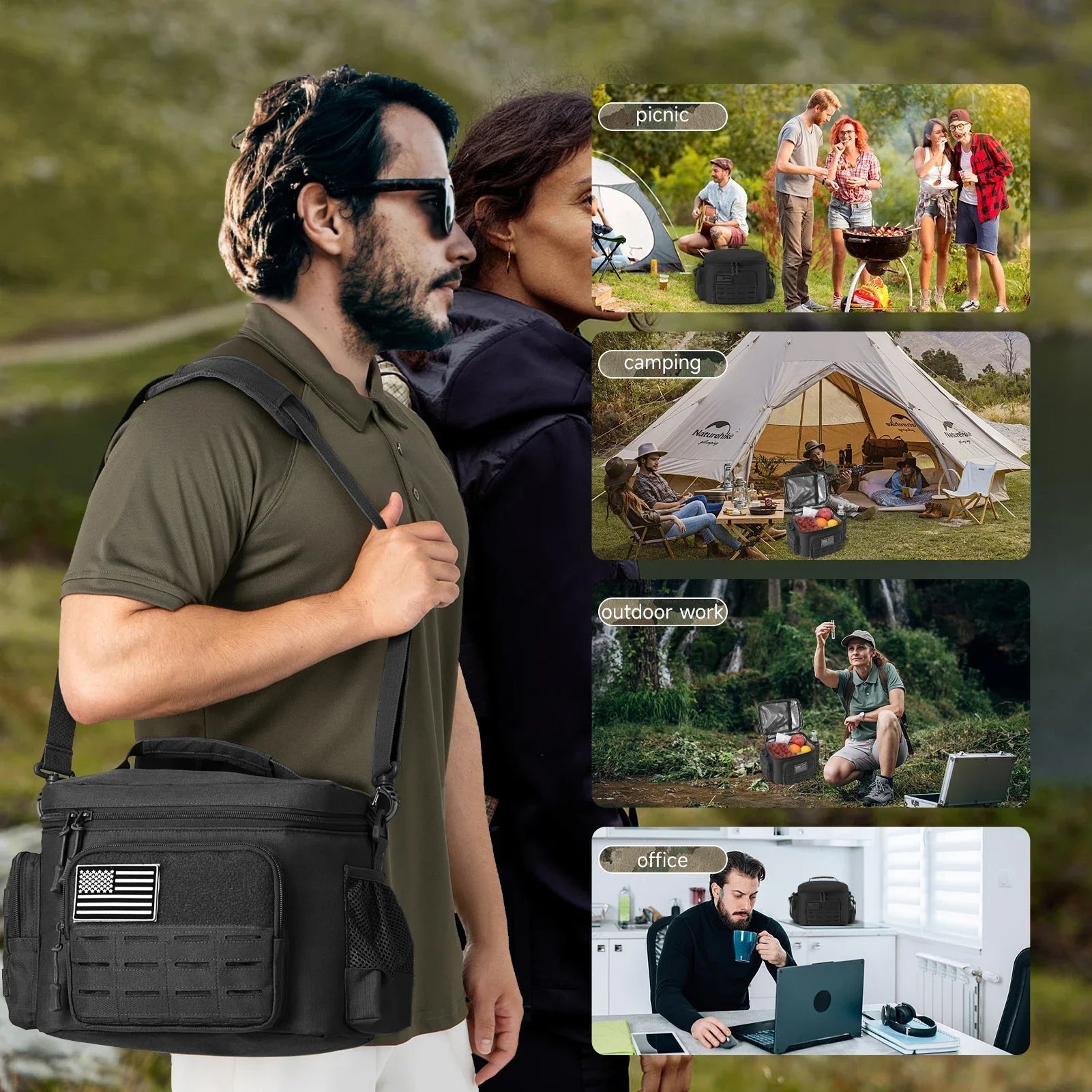 TacticalGear | Sac Isotherme Étanche – Isolation Durable pour Usage Extérieur
