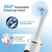 Tooth Polisher Rechargeable Teeth Polisher With 6 Brush Heads Tooth Whitening Kit For Cleaning Polishing Teeth Whitening Plaque 2