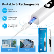 Tooth Polisher Rechargeable Teeth Polisher With 6 Brush Heads Tooth Whitening Kit For Cleaning Polishing Teeth Whitening Plaque 3