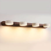 Travertine Stone Dual LED Wall Light Fixture Ideal For Bedrooms, Hallways, Or Living Rooms
